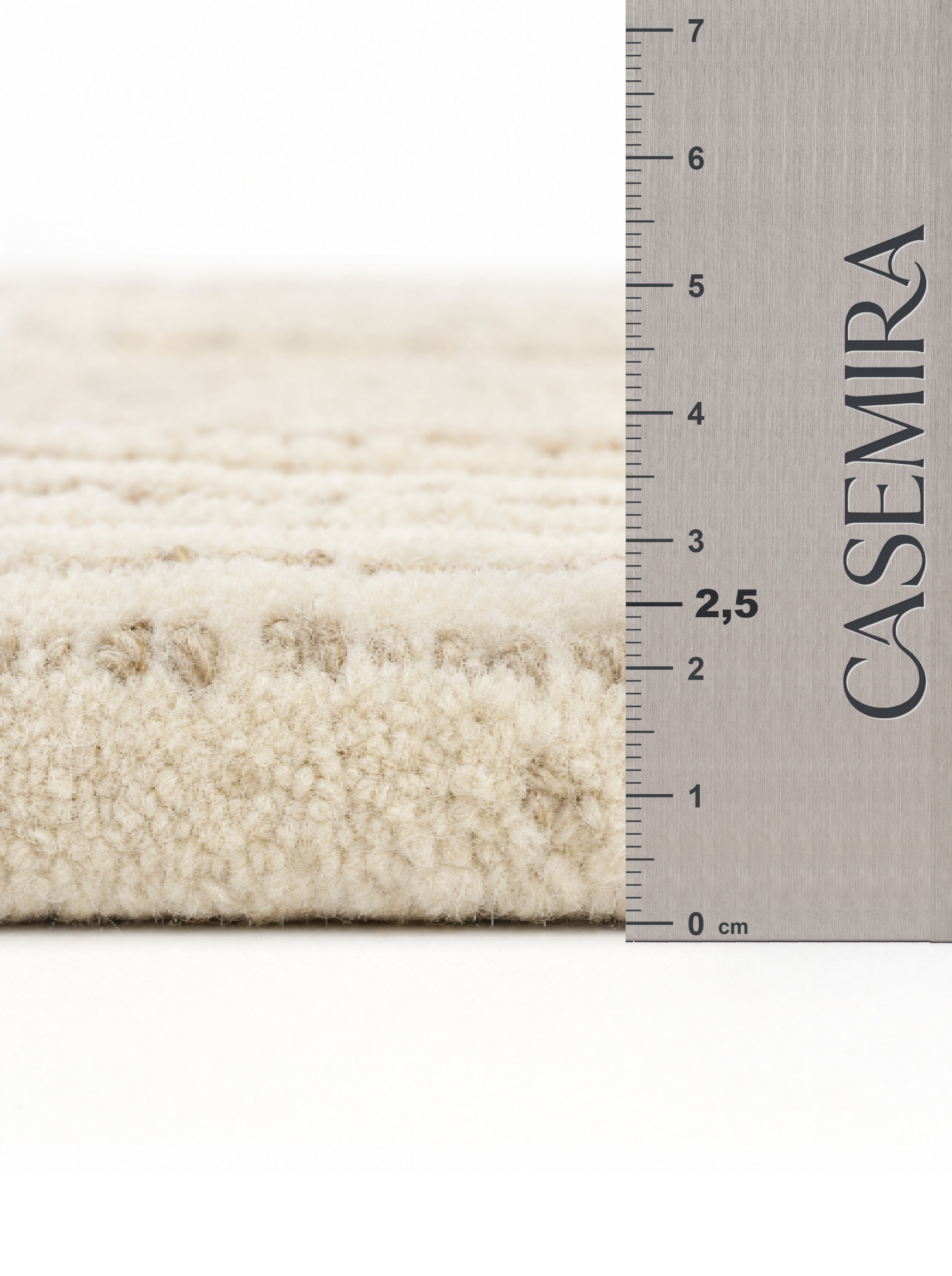 Tapis 100% Laine Beige Clair - Barocco