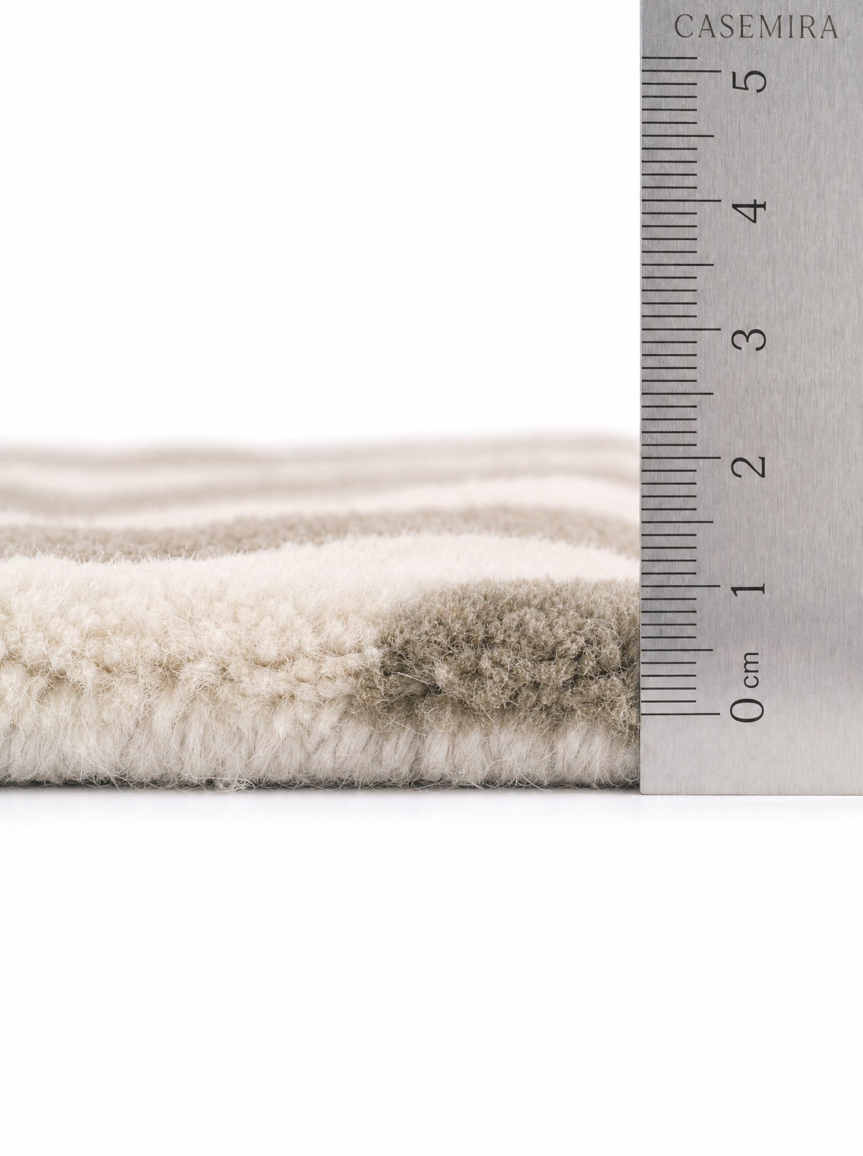 Tapis Laine & Viscose Taupe - Marea